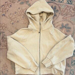 lululemon athletica Cream Hoodie